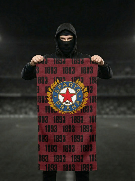 Plážová osuška US logo ČKD rudá